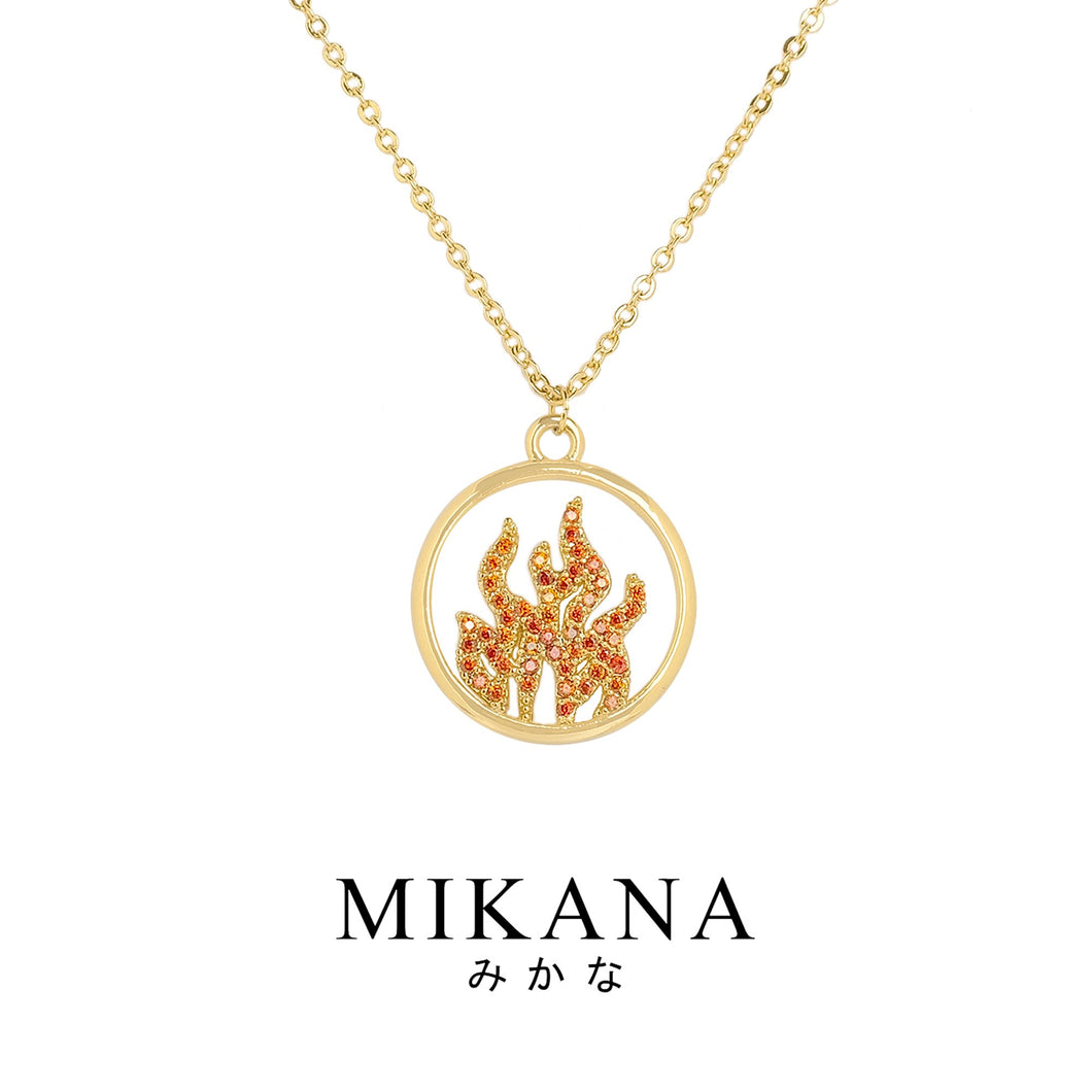 Avatar Inspired Firebender Atsuihi Pendant Necklace