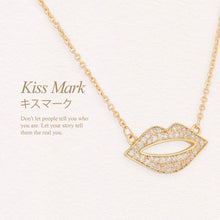 Load image into Gallery viewer, Kiss Mark Pendant Necklace