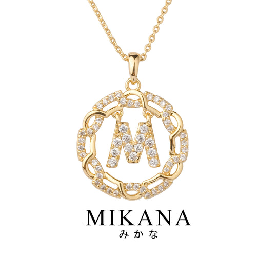 Buy ToniQ Initial Alphabet M Gold-Plated Personalized Pendant Online At  Best Price @ Tata CLiQ