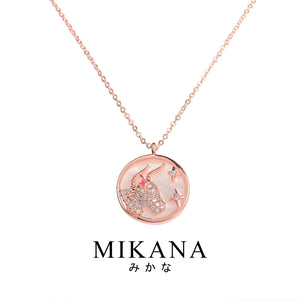 Zodiac Taurus Oushiza Pendant Necklace