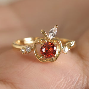 Princess Snow White Apple Ring