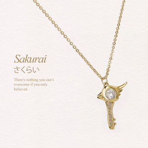 Magical Girl Mahou Shoujo Card Captor Sakura Sakurai Necklace