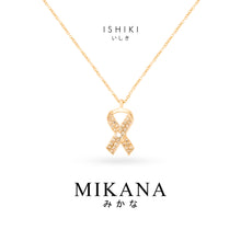 Load image into Gallery viewer, Feminist Breast Cancer Awareness Ishiki Pendant Necklace