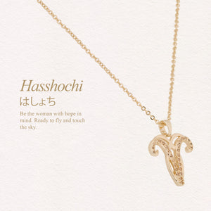Feminist Cradle Of Life Hasshochi Pendant Necklace