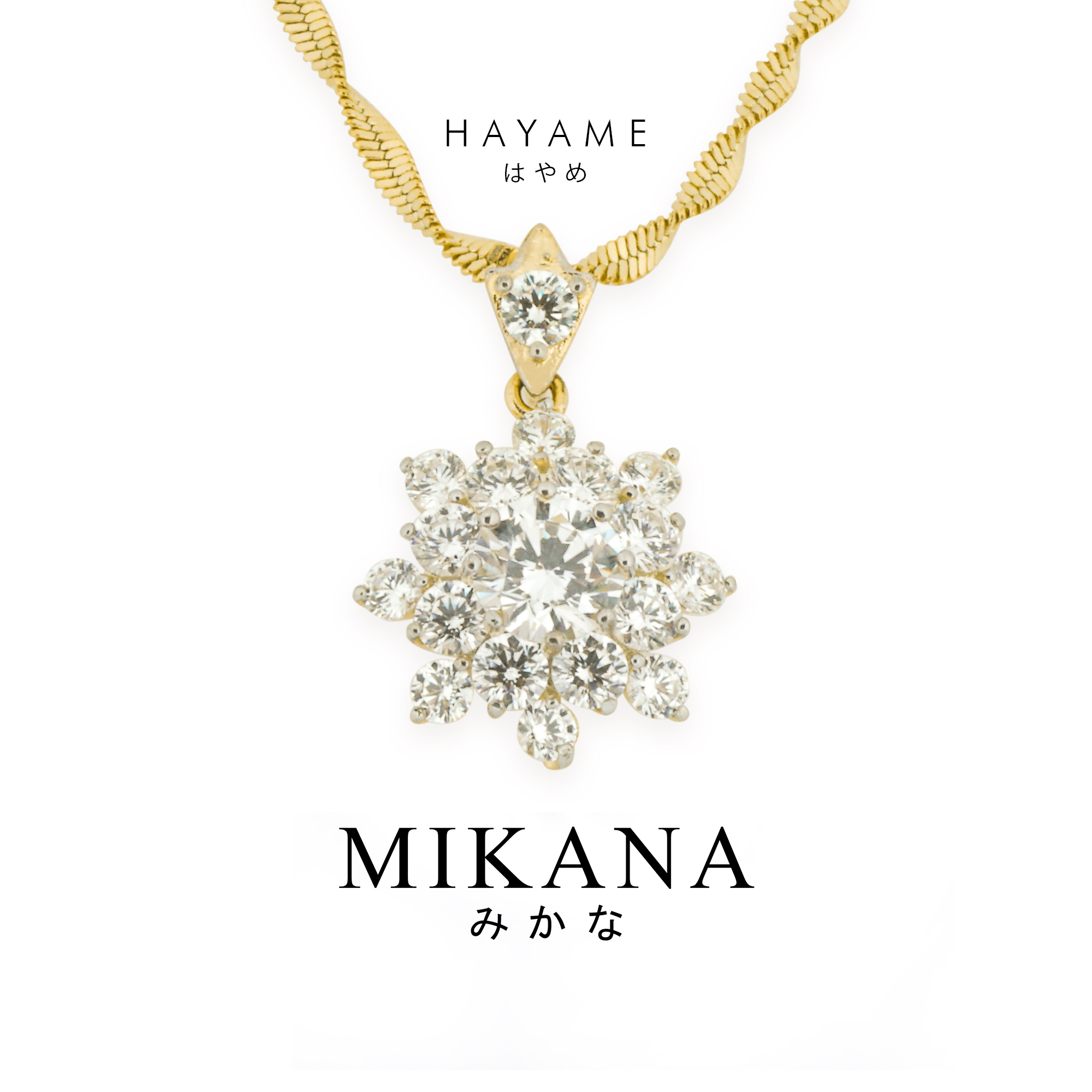 Hayame Pendant Necklace Mikana Japan