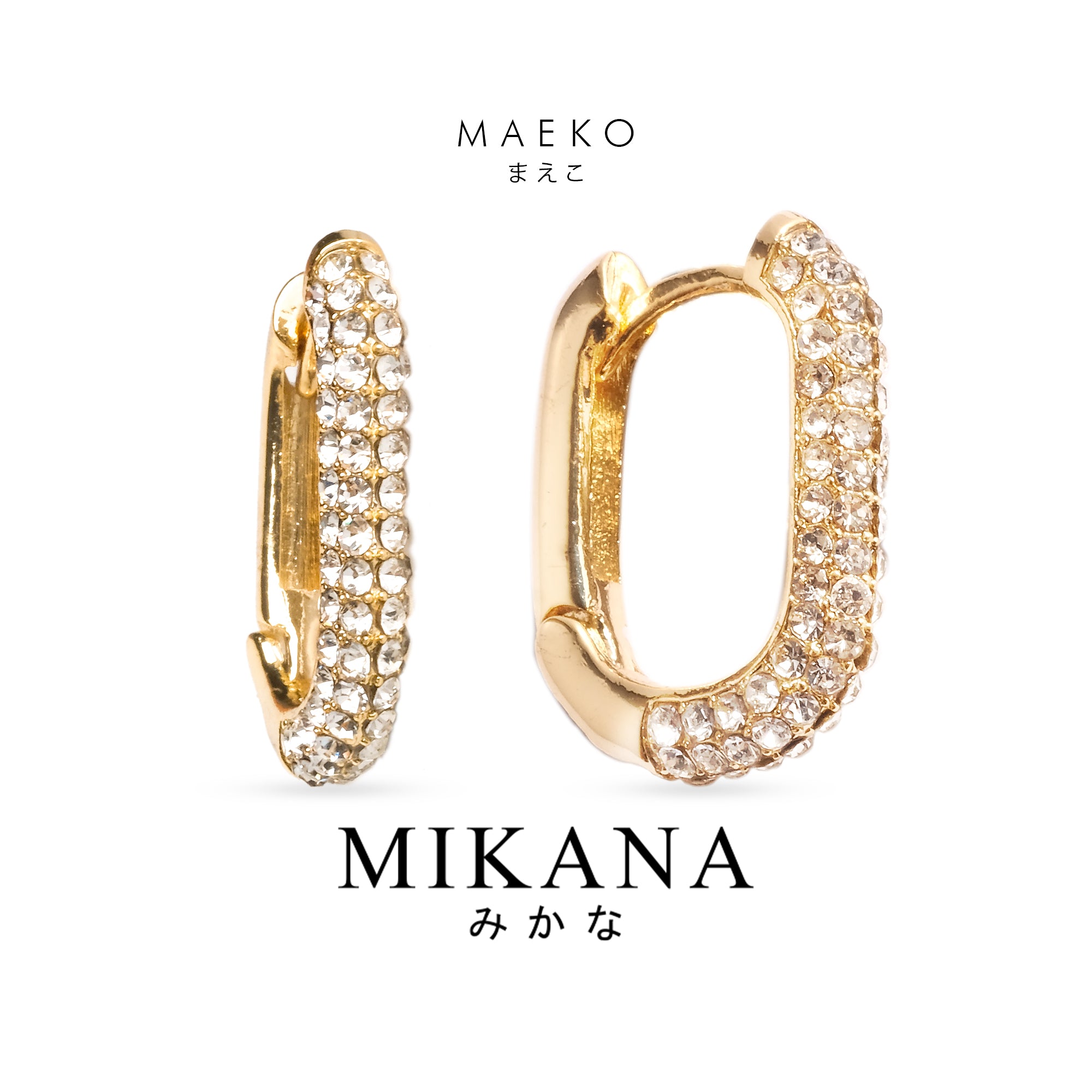 Huggies Maeko Hoop Earrings