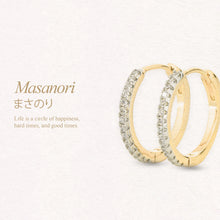 Load image into Gallery viewer, Masanori Hoop Earrings