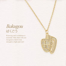 Load image into Gallery viewer, My Hero Academia Bakugou Inspired Pendant Necklace