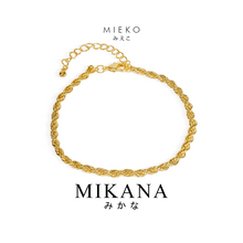 Load image into Gallery viewer, Mieko Rope Chain Bracelet
