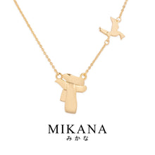 Load image into Gallery viewer, Attack On Titan Inspired Mikasasu Pendant Necklace