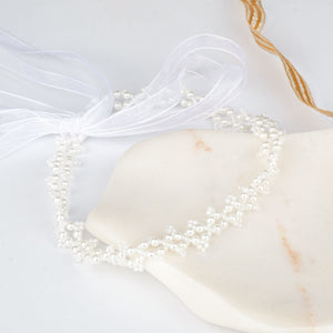 Nayoko Pearl Beads Headband