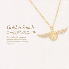 Load image into Gallery viewer, Harry Potter Inspired Golden Snitch Pendant Necklace