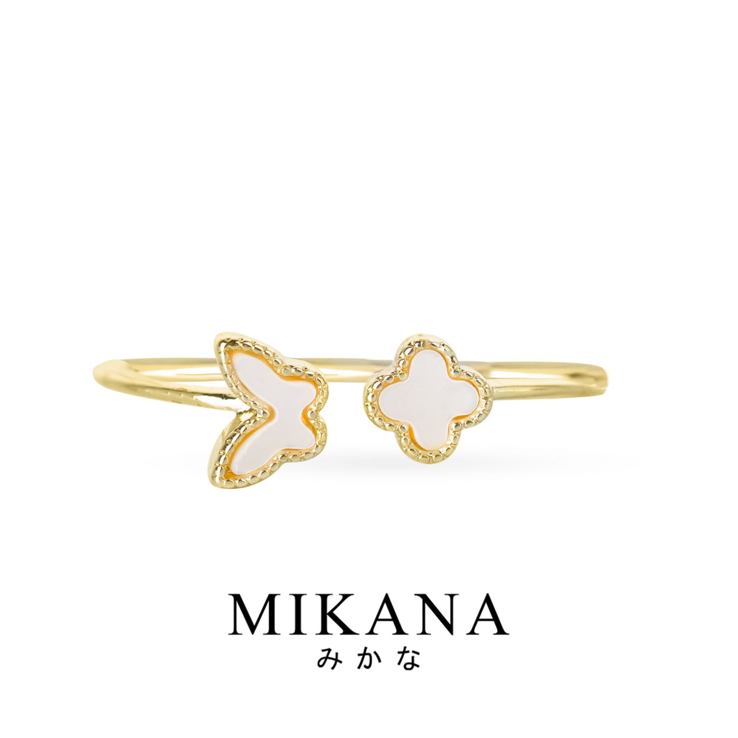 Omamori Butterfly Ring