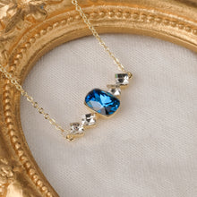 Load image into Gallery viewer, Birthstone September Sapphire Pendant Necklace