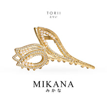 Load image into Gallery viewer, Floral Torii Metal Hair Clamp