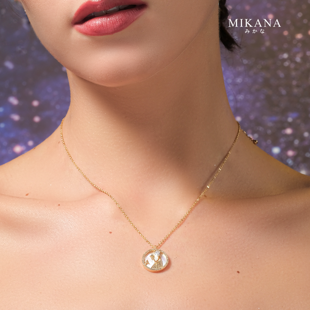 Zodiac Virgo Otomeza Pendant Necklace