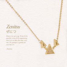 Load image into Gallery viewer, Demon Slayer Zenitsu Inspired Pendant Necklace